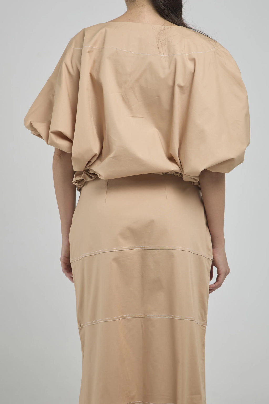 BLUSA JARETA TIRA MANGA RESORTE C/V