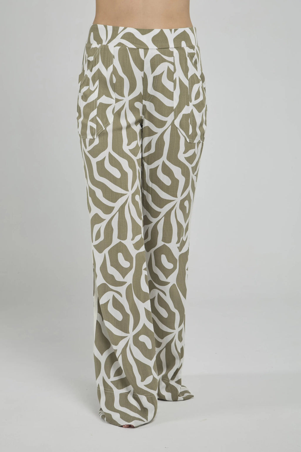 PANTALON ESTAMP BOTA ANCHA PRETINA RESORTE