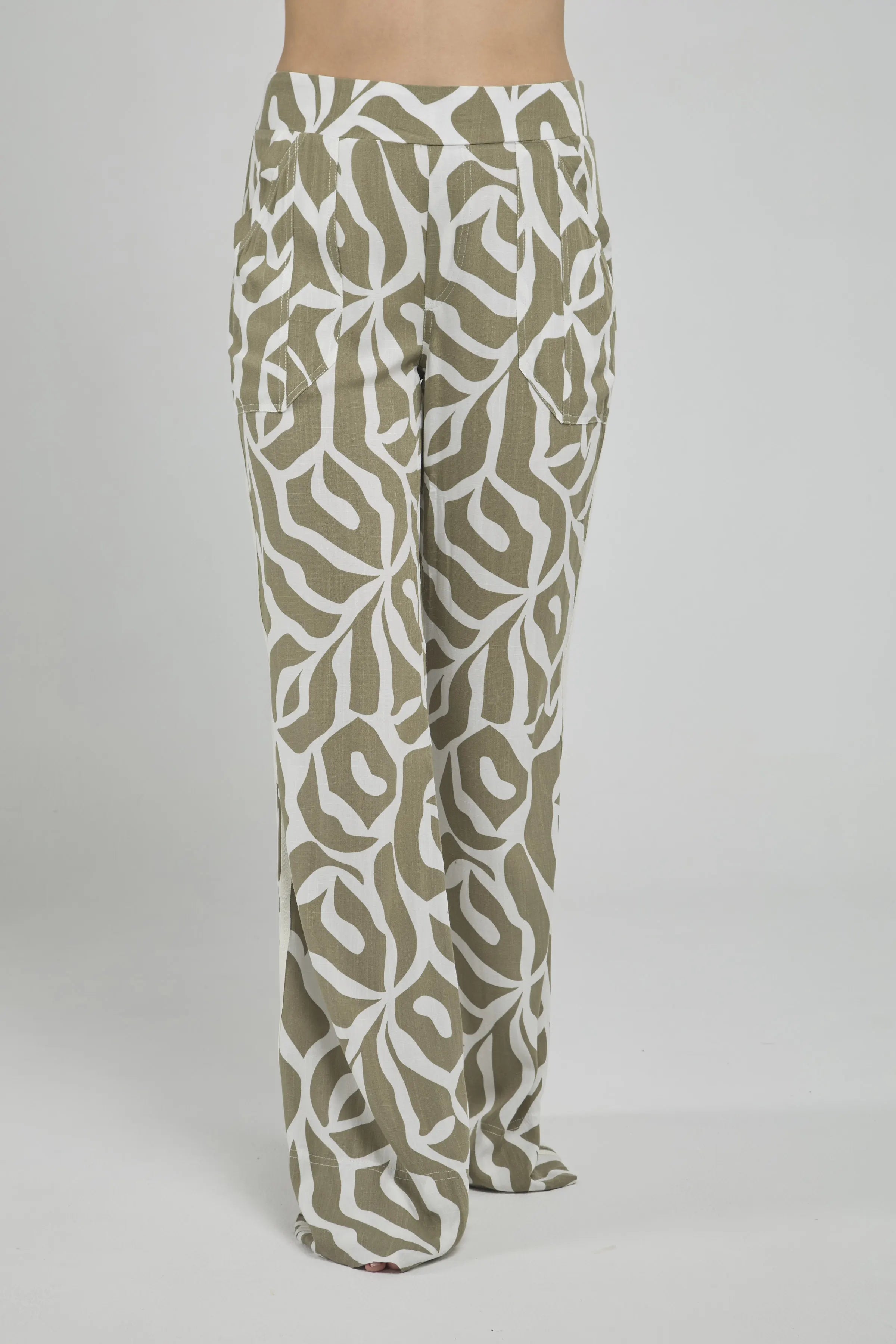 PANTALON ESTAMP BOTA ANCHA PRETINA RESORTE