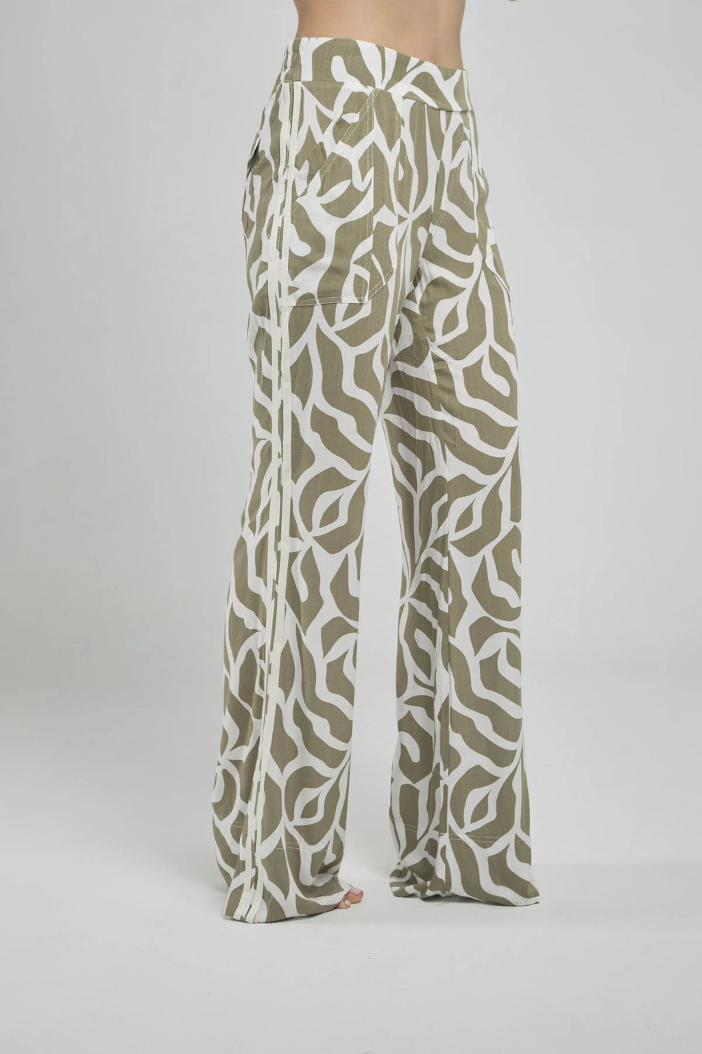 PANTALON ESTAMP BOTA ANCHA PRETINA RESORTE