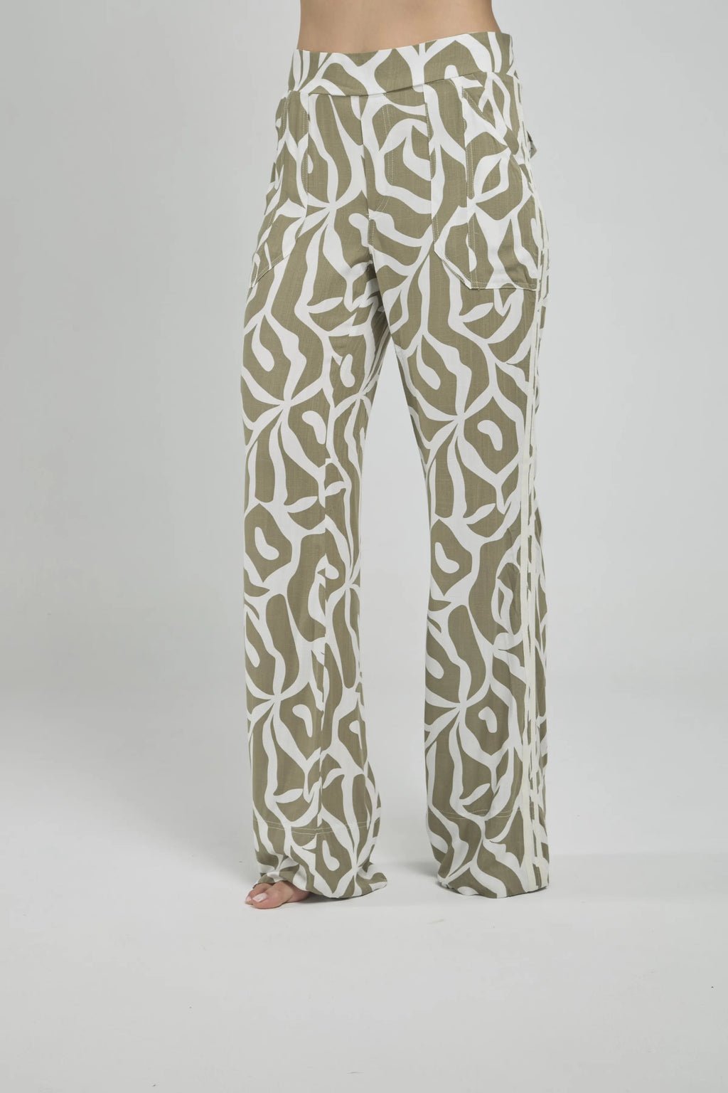 PANTALON ESTAMP BOTA ANCHA PRETINA RESORTE