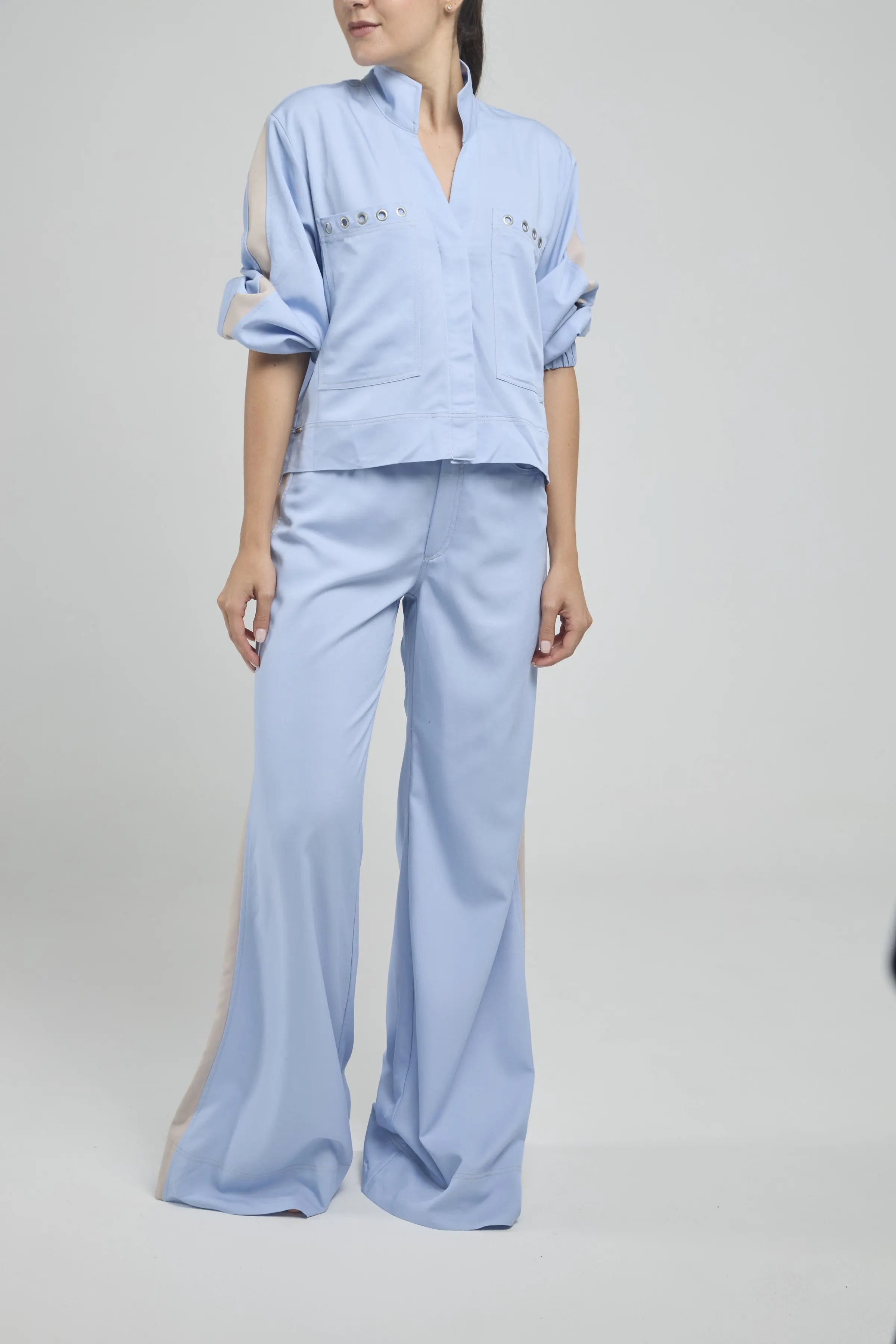 PANTALON PRETINA CON ELASTICO BOTA ANCH HILADILLA LADOS