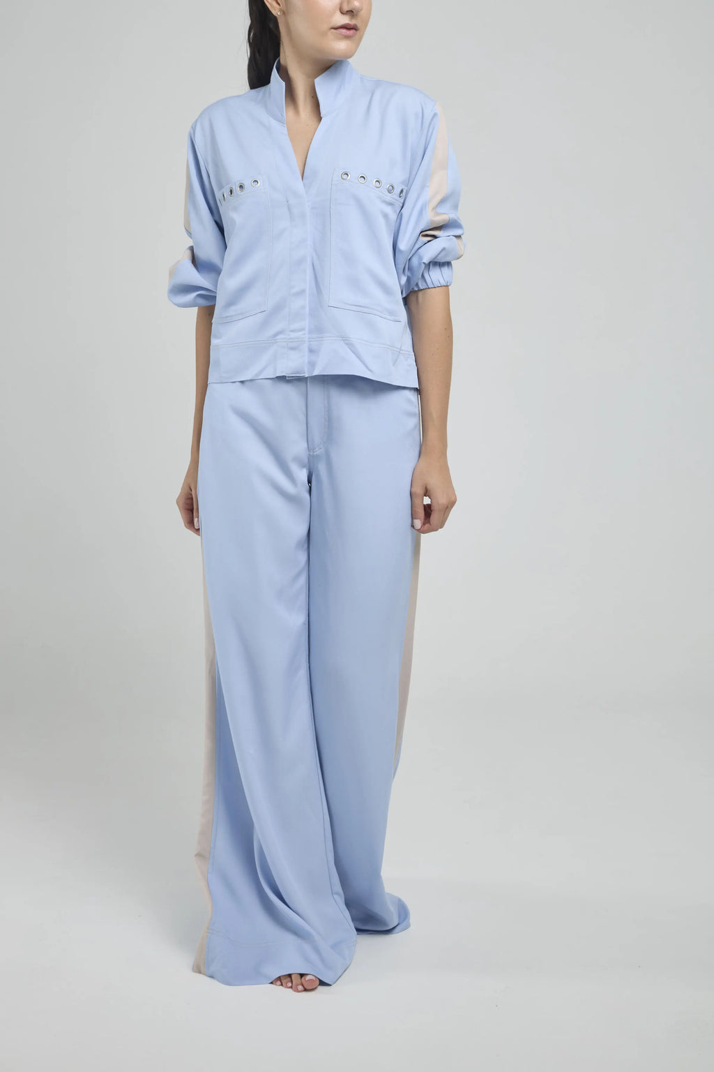 PANTALON PRETINA CON ELASTICO BOTA ANCH HILADILLA LADOS