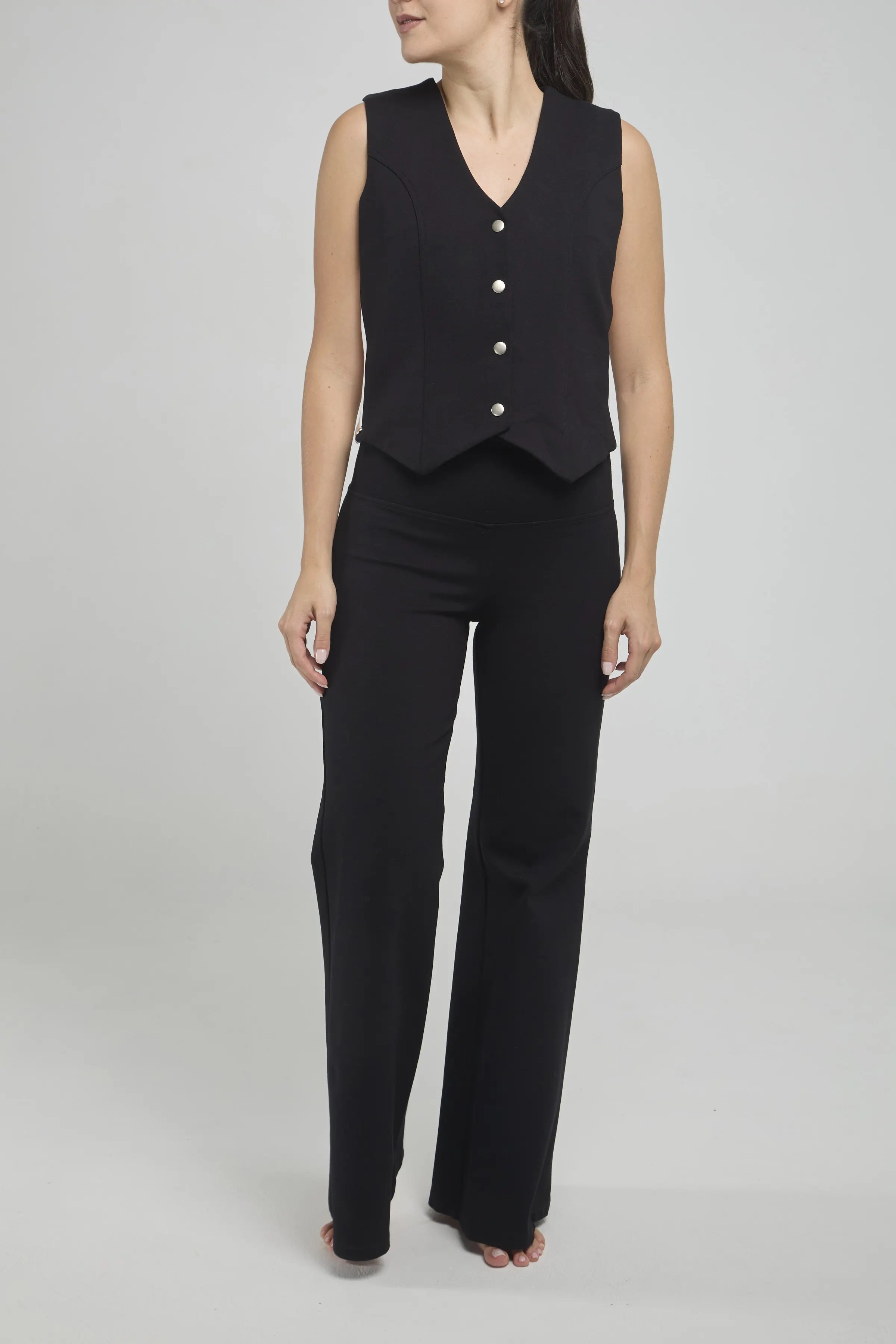 CHALECO TIPO SMOQUIN LISTA LADOS  CHARRETERA ATRAS