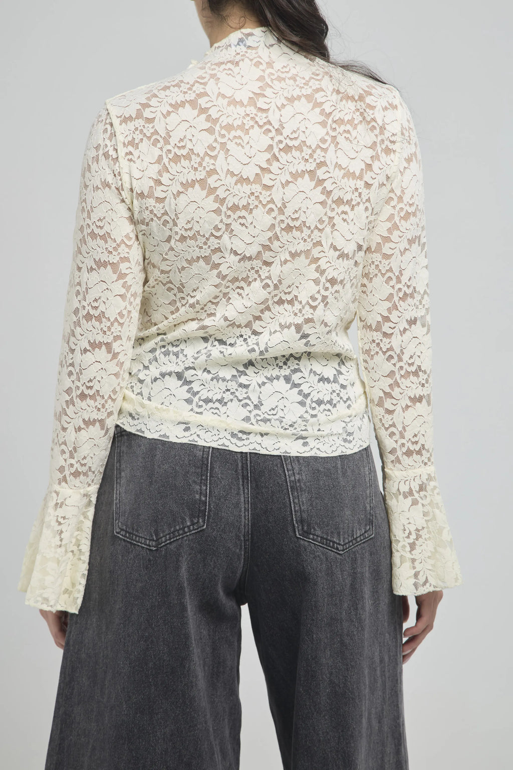 CAMISETA MANGA LARGA CAMPANA EN BLONDA C/R