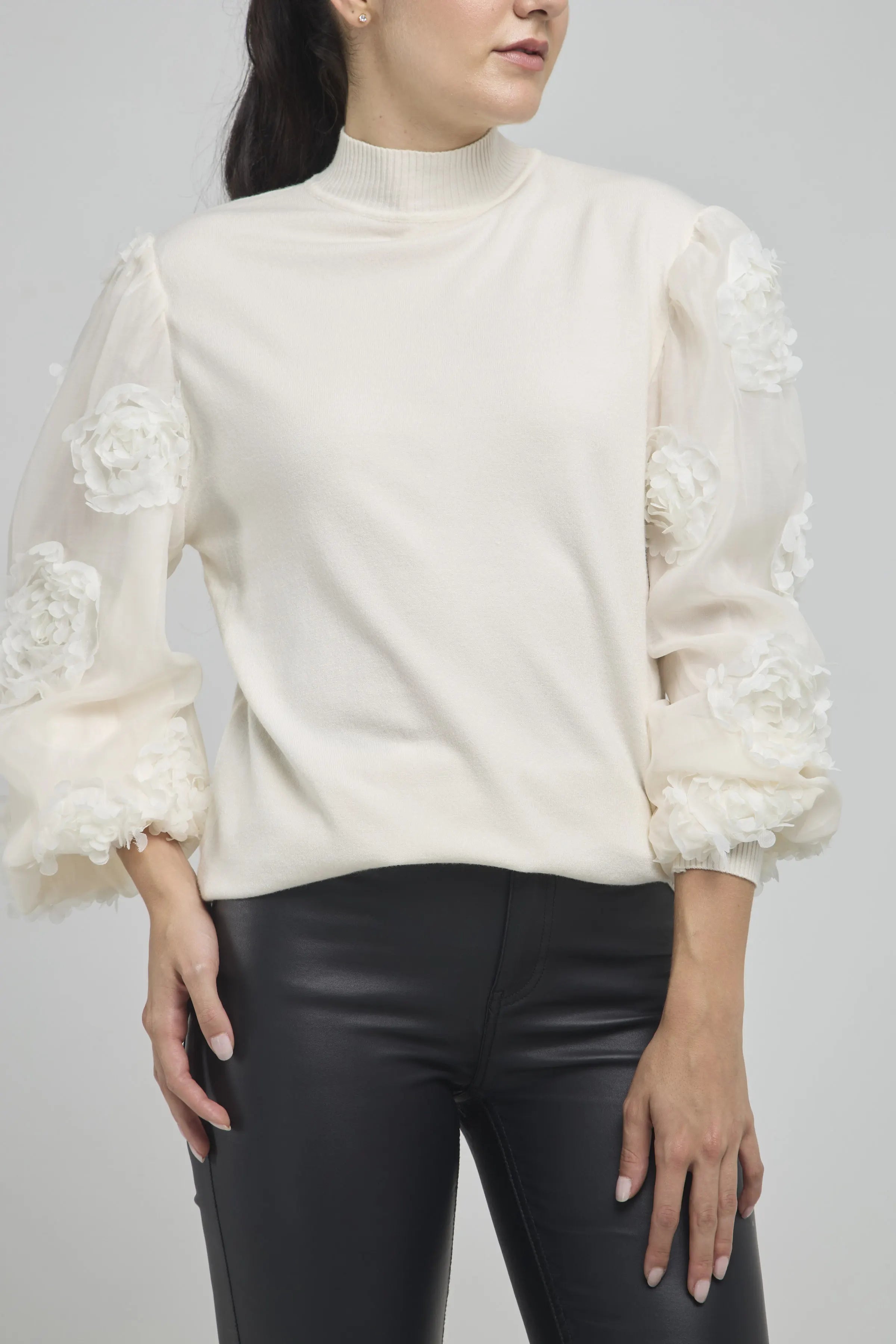 BUSO TEJIDO VELO FLORES PUÑO