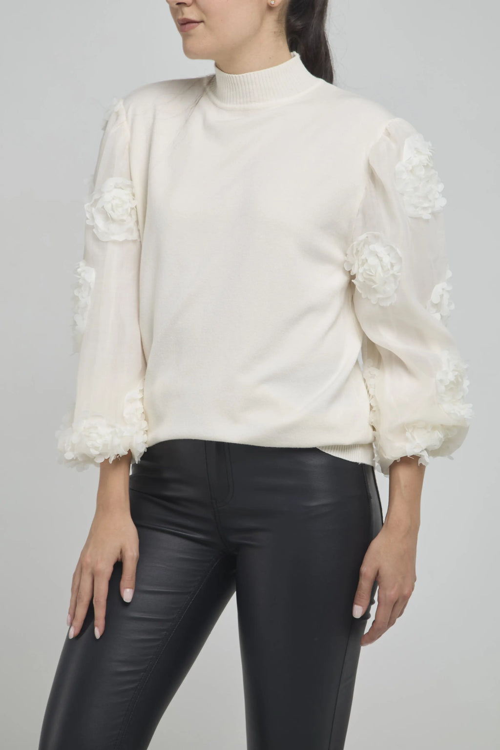 BUSO TEJIDO VELO FLORES PUÑO