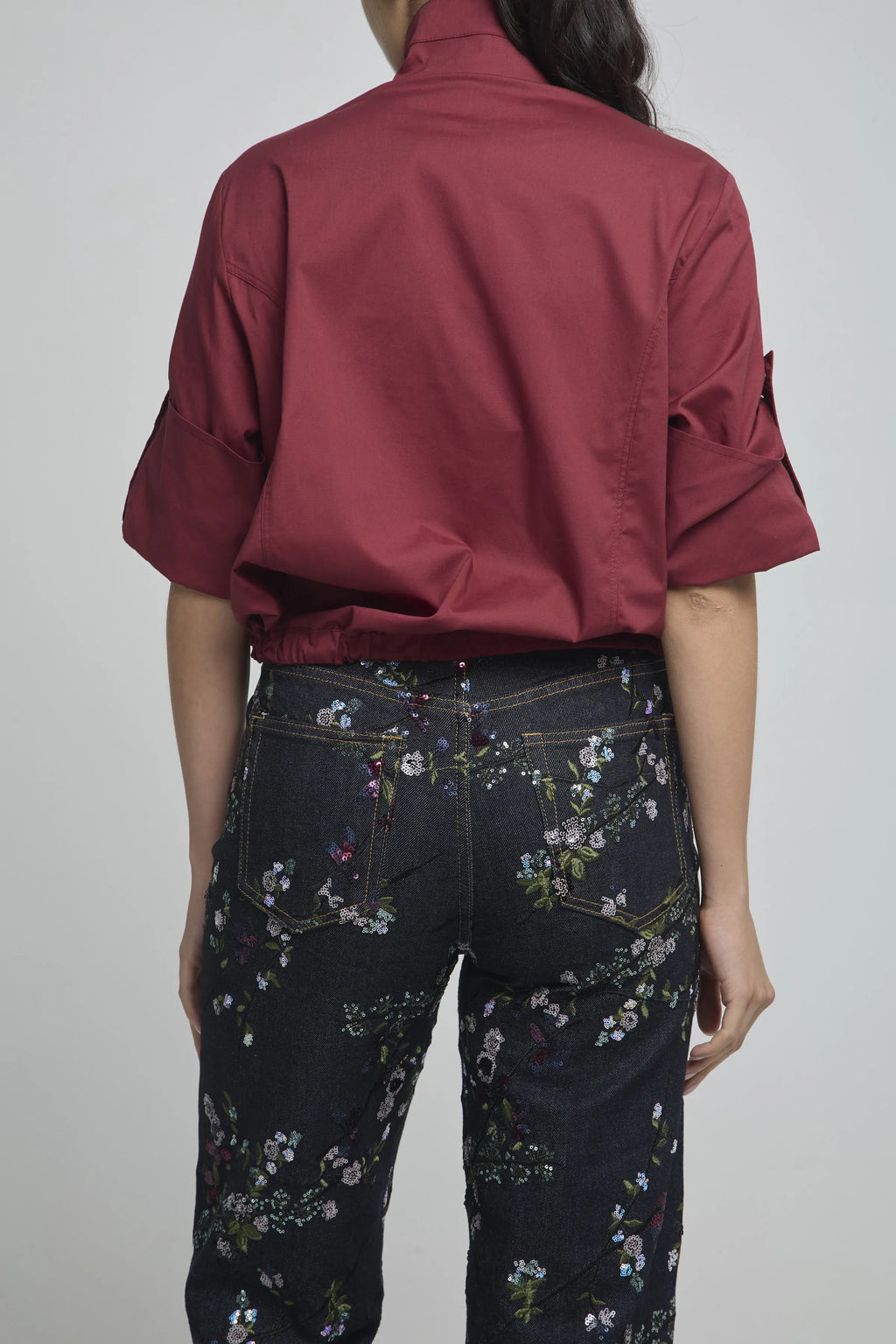 CHAQUETA JARETA CUELLO NERU  BOLSILLO TAPA CHAARRETERA MANGA