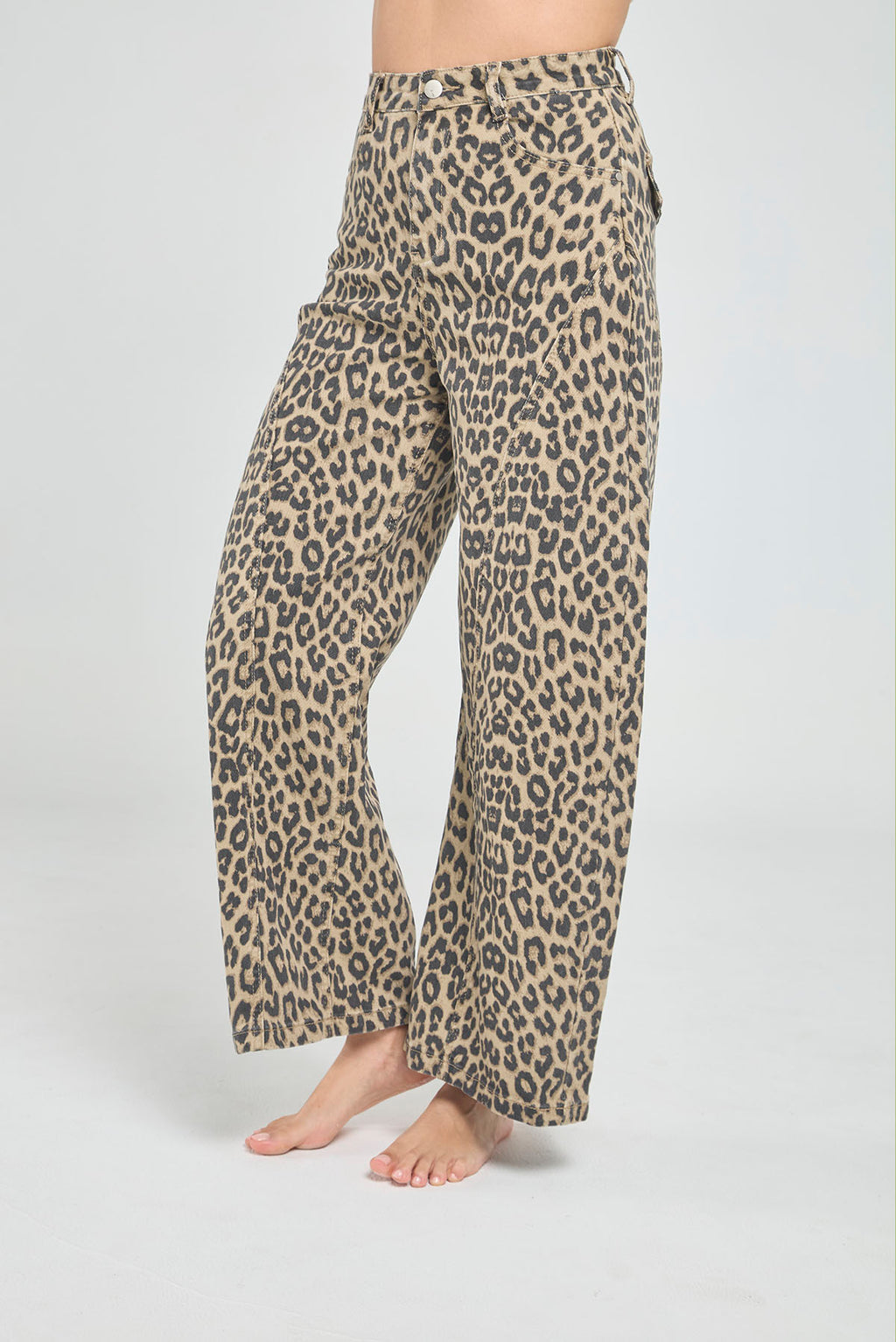 JEANS BOTA ANCHA ANIMAL PRINT
