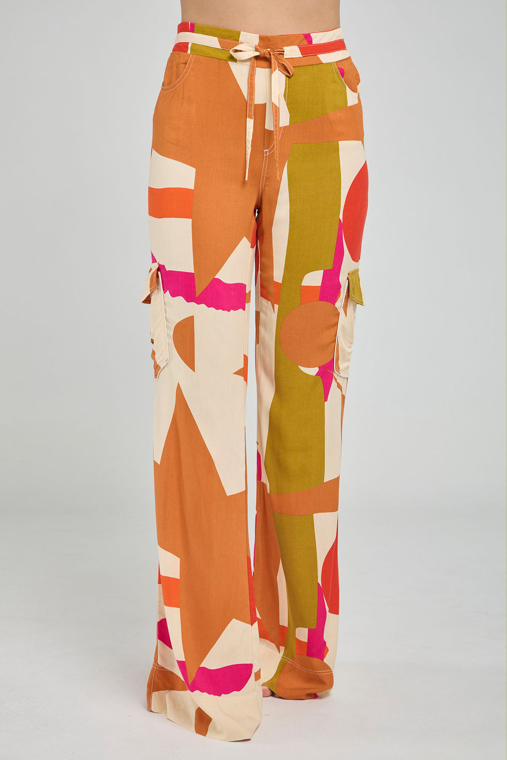 PANTALON BOTA ANCHA ESTAMPADO COLORIDO