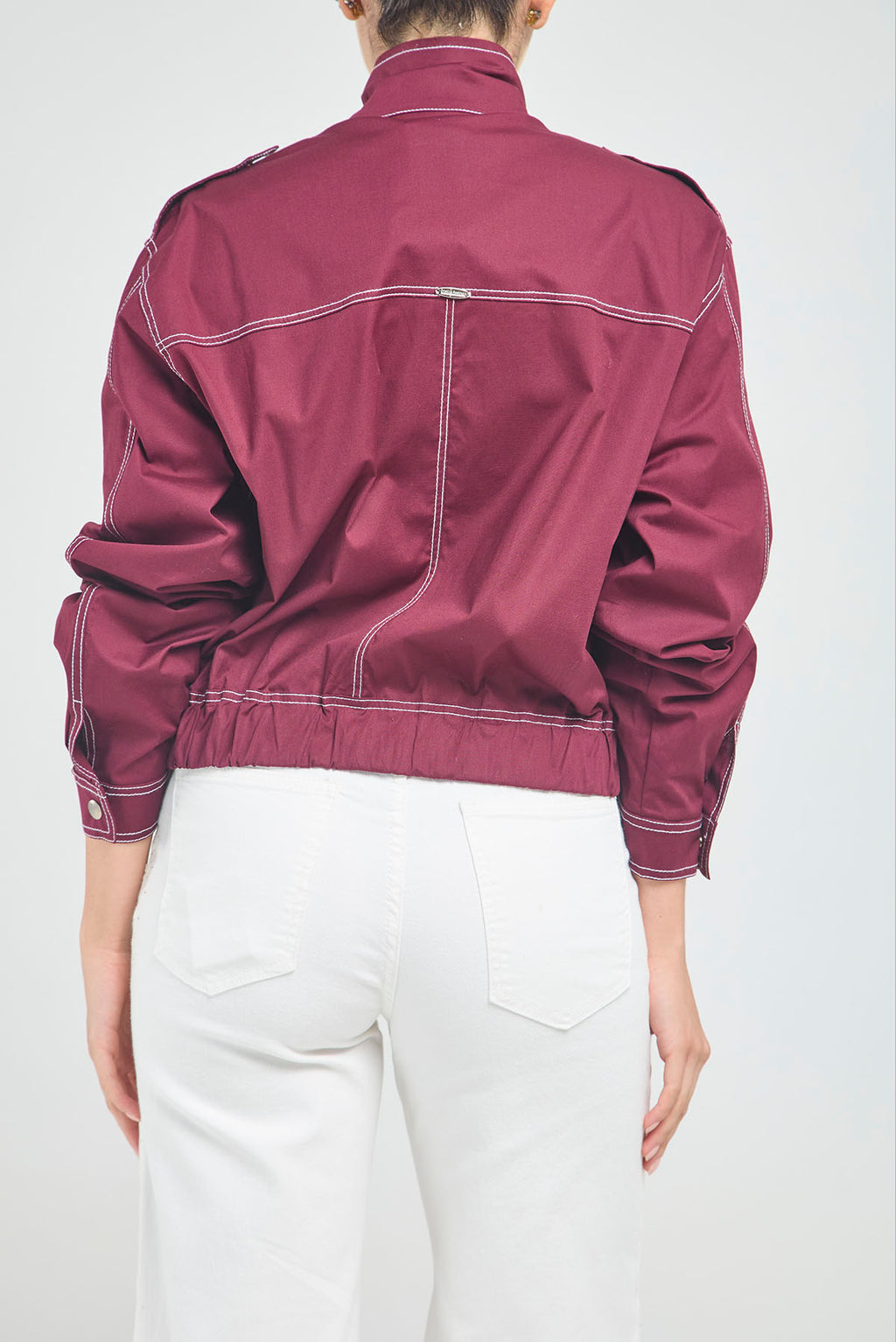 CHAQUETA PESPUNTE BOSI TAPA CIERR C/N CHARRRETERA HOMBRO