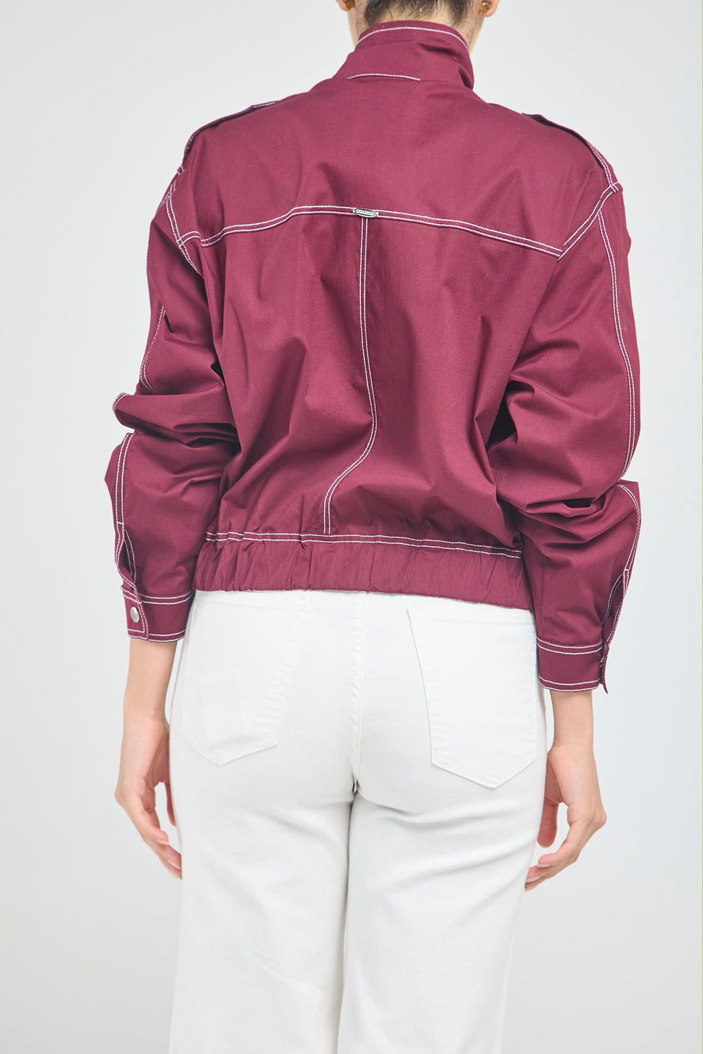 CHAQUETA PESPUNTE BOSI TAPA CIERR C/N CHARRRETERA HOMBRO