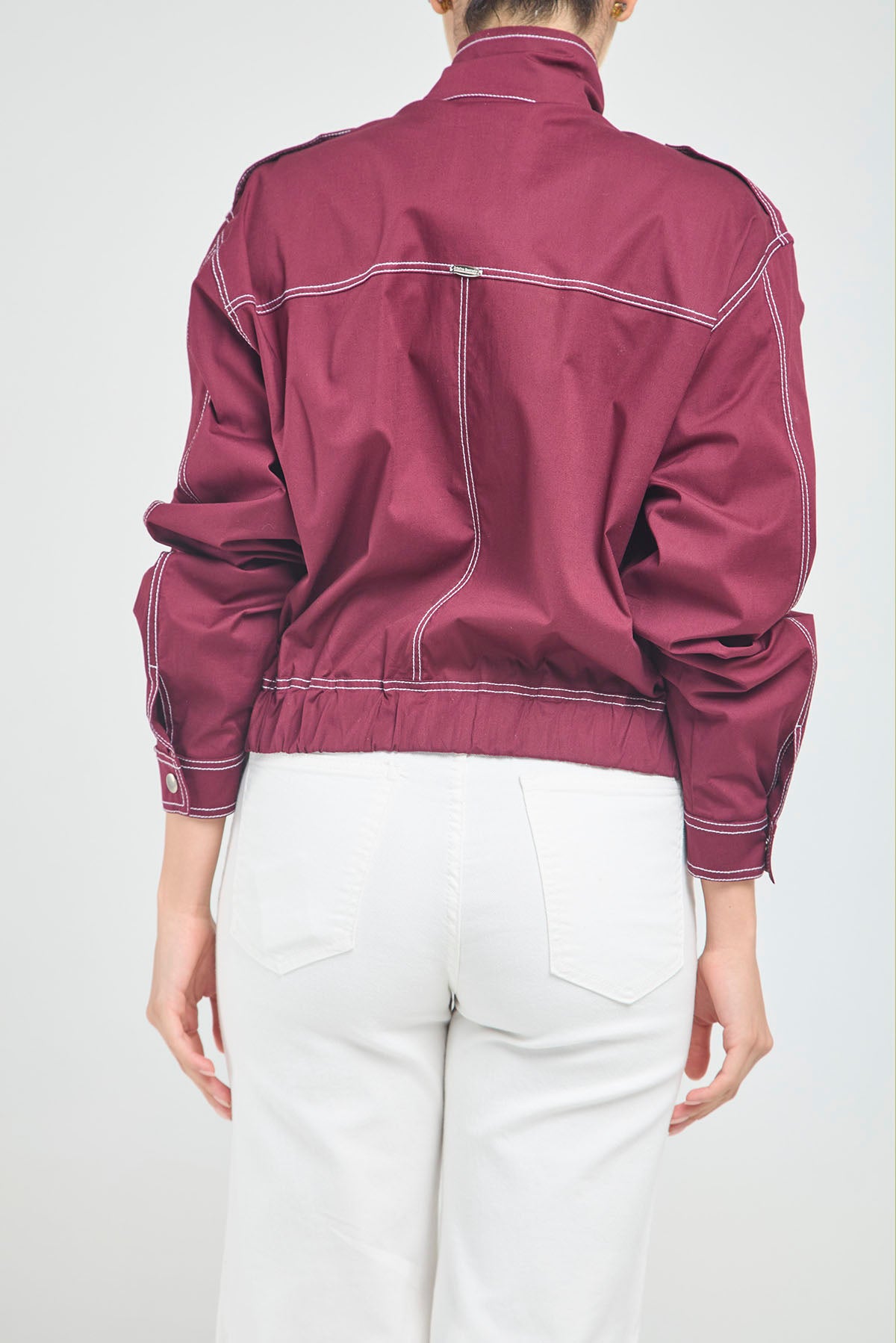 CHAQUETA PESPUNTE BOSI TAPA CIERR C/N CHARRRETERA HOMBRO
