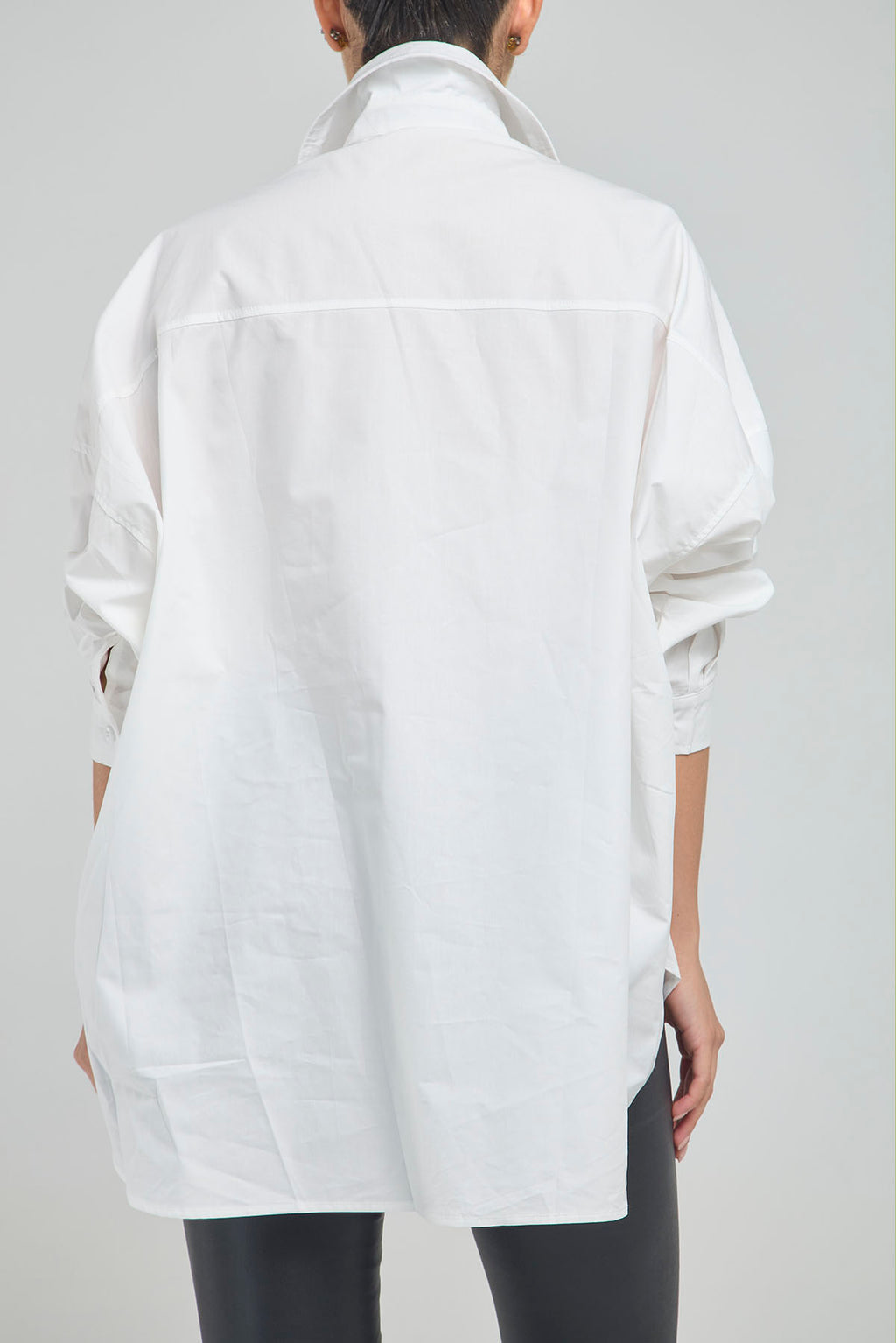 BLUSON PINZA TACHES FRENTE CUELLO CAMISERO MANGA LARGA