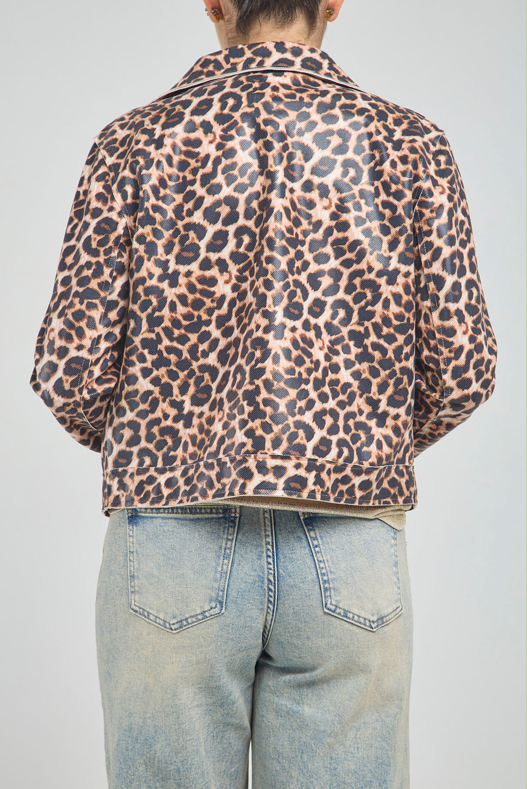CHAQUETA ANIMAL PRIT BOLSILLO TAPAS BROCHE MANGA LARGA