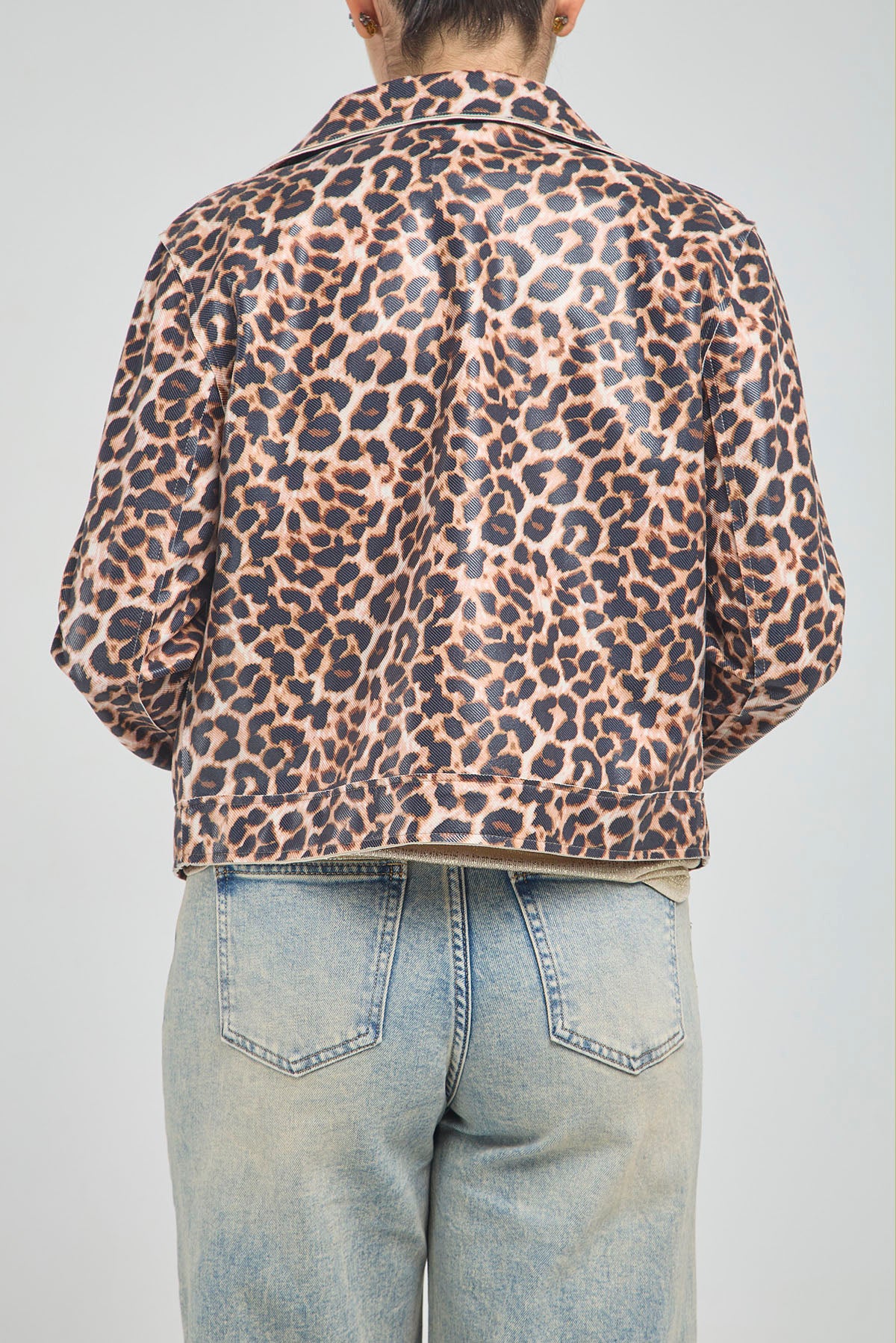 CHAQUETA ANIMAL PRIT BOLSILLO TAPAS BROCHE MANGA LARGA