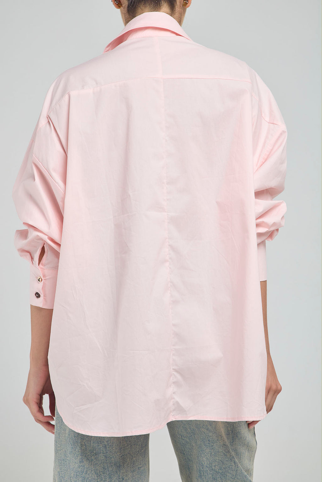 CAMISA CORTE LADOS FRENTE BOTON VARIOS CUELLO CAMISERO