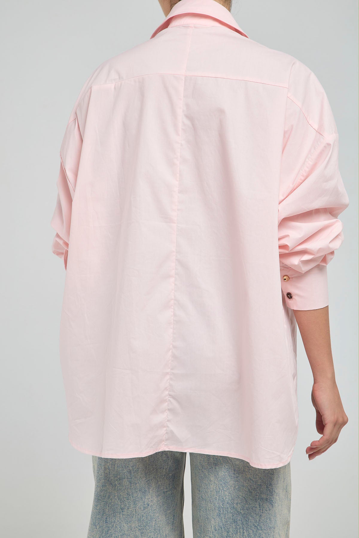 CAMISA CORTE LADOS FRENTE BOTON VARIOS CUELLO CAMISERO