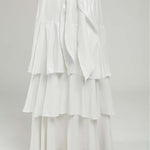 FALDA JASPEADA LUREX CAPAS FAJON PEGADO