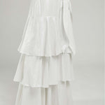 FALDA JASPEADA LUREX CAPAS FAJON PEGADO