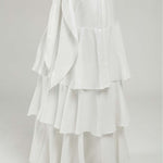 FALDA JASPEADA LUREX CAPAS FAJON PEGADO