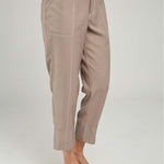 PANTALON BOTA PESPUNTE PESPESPUNTE DELANTE CINTU RESORTE