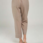 PANTALON BOTA PESPUNTE PESPESPUNTE DELANTE CINTU RESORTE