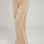 PANTALON PRETINA ELASTICO  HILADILLA LADO BOTA ANCHA