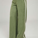 PANTALON PRETINA ELASTICO  HILADILLA LADO BOTA ANCHA