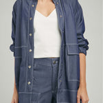 BLUSA BOLSILLO TAPAS GRANDE INFERIOR CN ML RESORTE PUÑO