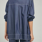 BLUSA BOLSILLO TAPAS GRANDE INFERIOR CN ML RESORTE PUÑO
