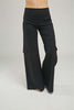 PANTALON TIPO CARGO BOLS BOTA ANCHA PRETINA  ANCHA