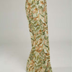 PANTALON ESTAPADO HOJAS CARGO BOTA ANCH BOLSILLOS