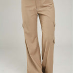PANTALON  CARGO BOLSILLOS BOTA ANCHA PESPUNTE