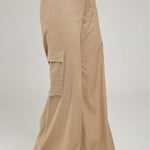 PANTALON  CARGO BOLSILLOS BOTA ANCHA PESPUNTE