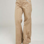 PANTALON BOLSILLO RECTANGULAR ADELANTE CIERRE PESESPUNTE BOTA/ANCHA