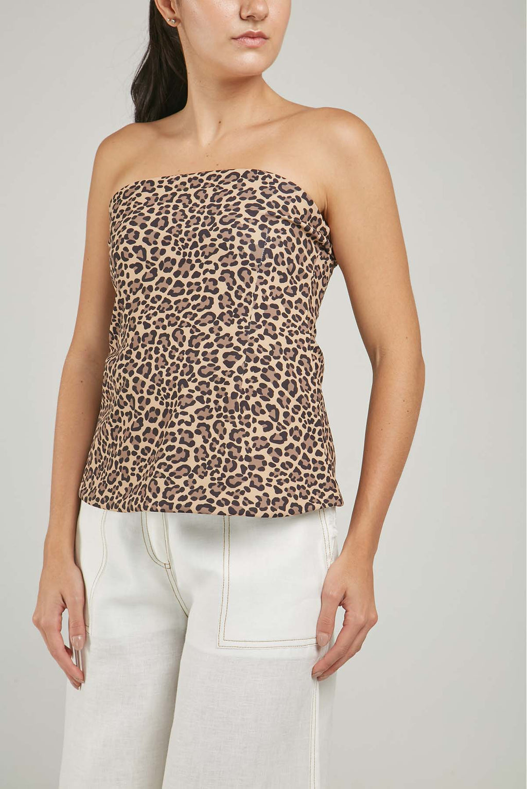 STRAPLE ANIMAL PRINT PINSAS ADELANTE