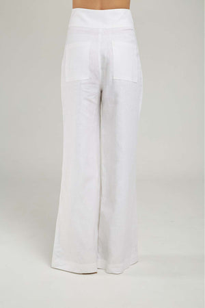 PANTALON LINO BOTA ANCHA PRETINA ANCHA PINSA ANCHA