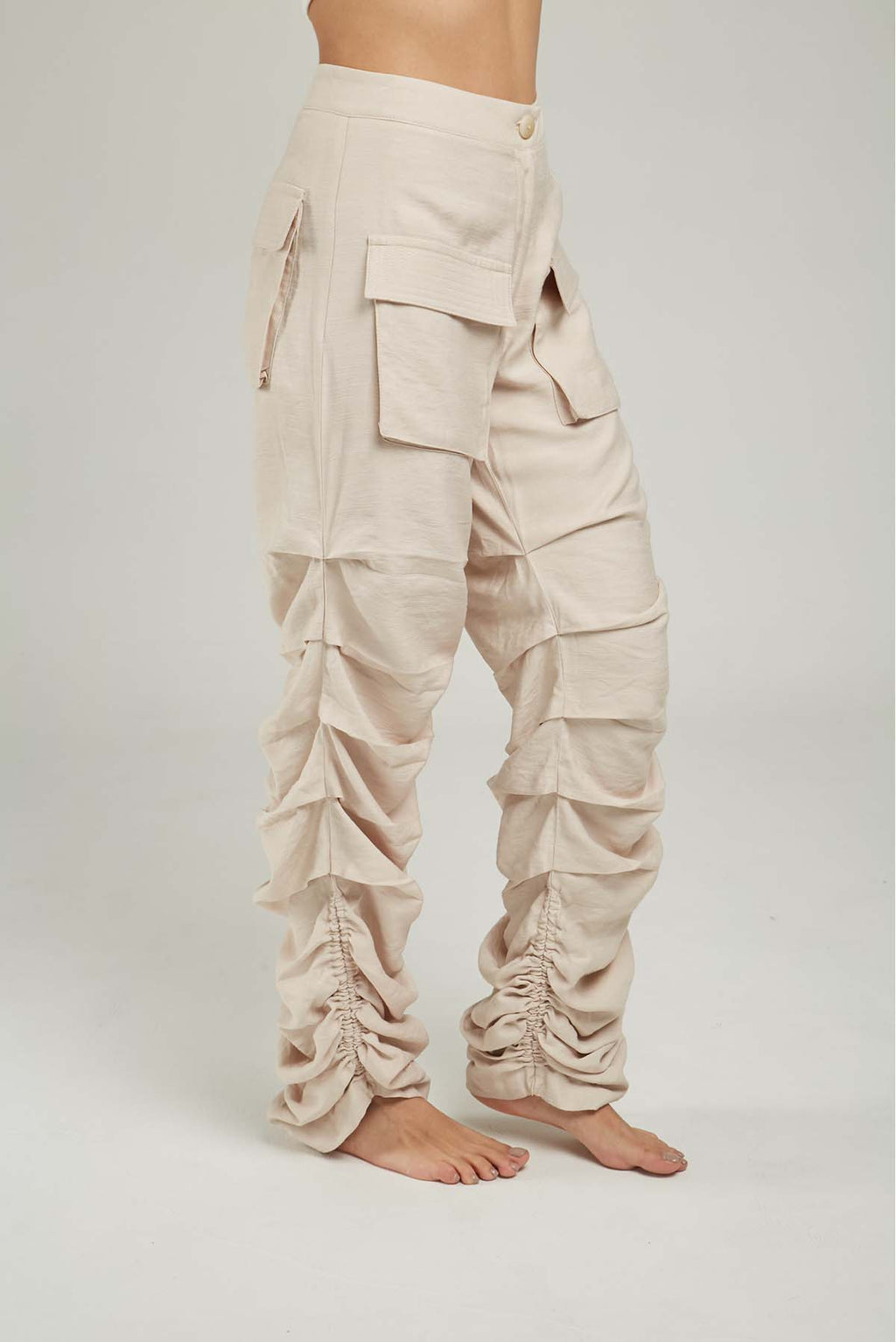 PANTALON PRETINA DELGADA PRENSES ZURCO BOTAS