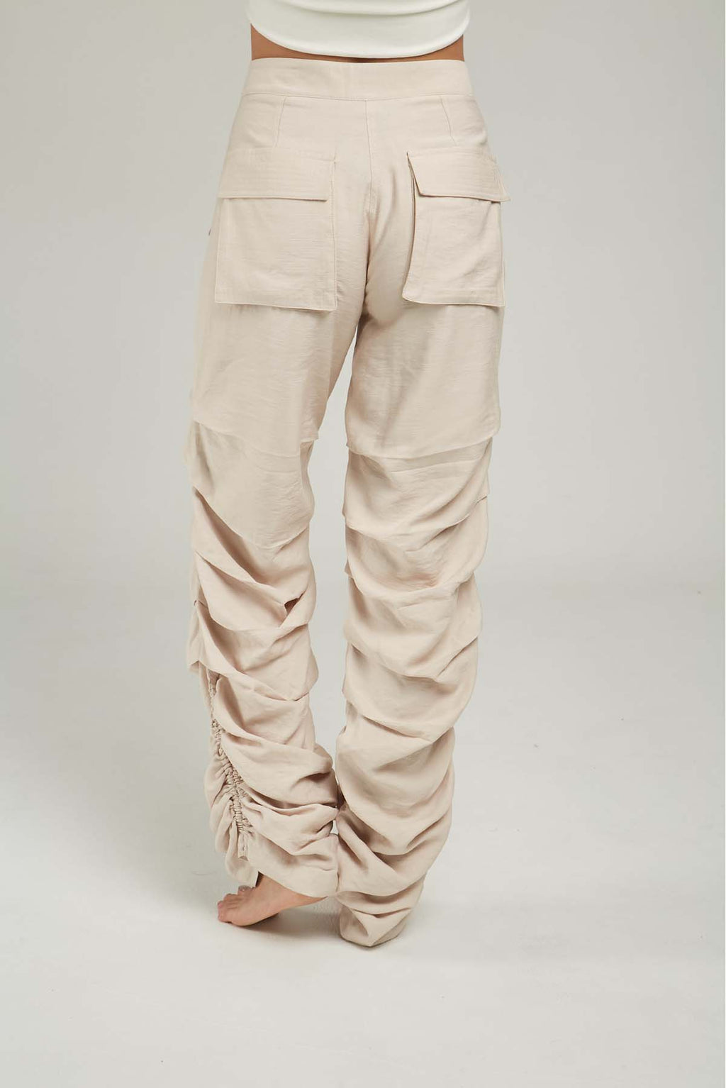 PANTALON PRETINA DELGADA PRENSES ZURCO BOTAS