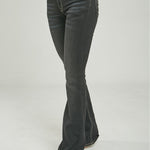 PANTALON JEAN DESGASTADO BOTA SEMI CAMPANA