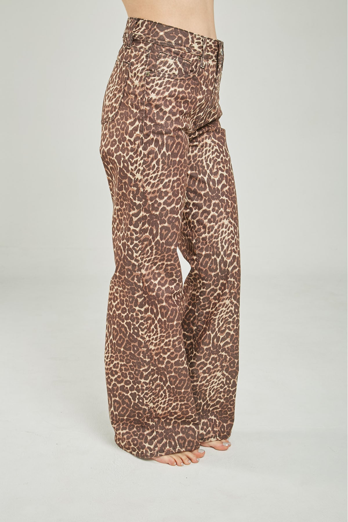 PANTALON ANIMAL PRINT BOLSILL BOTA ANCHA