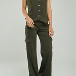 PANTALON BOLSI BOTA ANCHA BOLSILLO LADO PRETINA ANCHA
