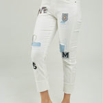 PANTALON JEAN APLIQUE LOVE CORAZON PARCHES
