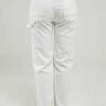 PANTALON DRIL BOLSILLO LADOS BOTA RECTA PASADOR BOLSILLO