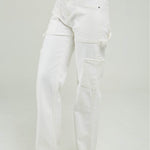 PANTALON DRIL BOLSILLO LADOS BOTA RECTA PASADOR BOLSILLO