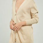 SACO TEJIDO LUREX BOTONES DORADOS C/V ML