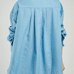 BLUSA BORDADO CALADO ADELANTE ARABESCO C/C M/L