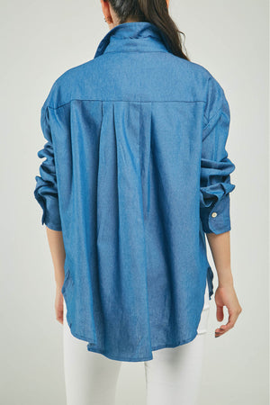 BLUSA BORDADO CALADO ADELANTE ARABESCO C/C M/L