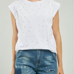 CAMISETA CHISPAS ADELANTE  INCRUSTACION LADO C/R MS